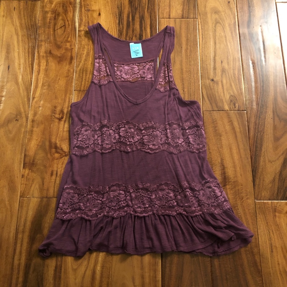 Purple tank top